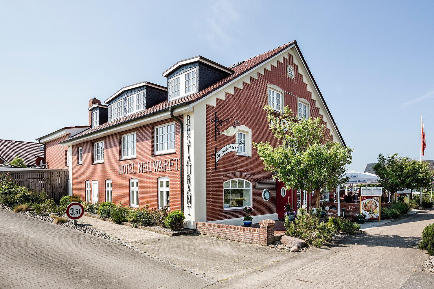 Hotel Neuwarft Altbau Dagebüll Buitenkant foto